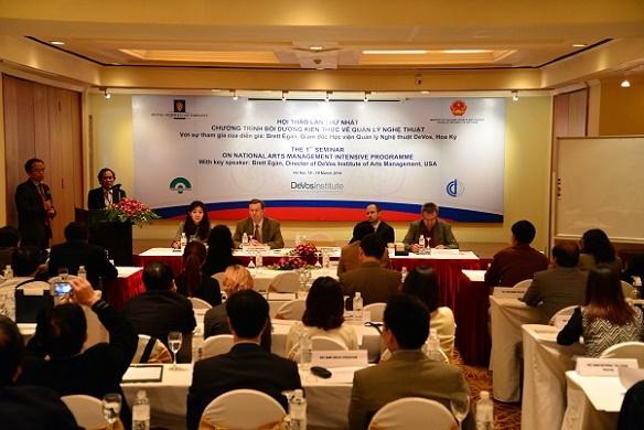 Hội thảo Chương trình bồi dưỡng kiến thức về quản lý nghệ thuật